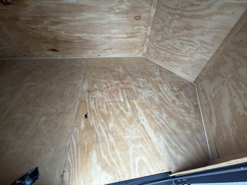 2025 Maximum 7x14 Enclosed Cargo trailer in white, photo 8