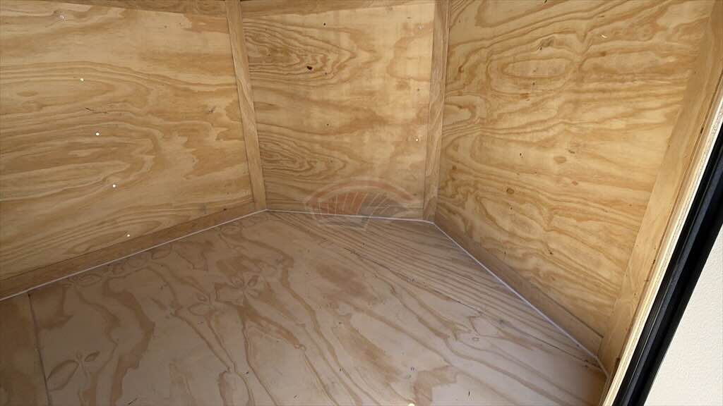 2026 Maximum 7x14 Enclosed Cargo trailer in white, photo 10