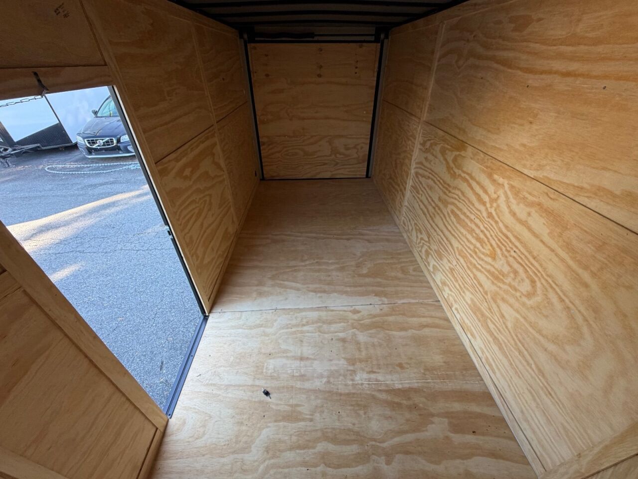 2027 Vision Cargo LLC 7x14 7x14TA enclosed cargo trailer in white, photo 8