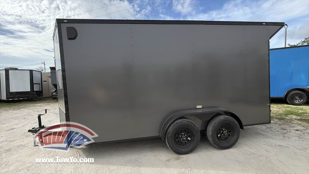 2026 Maximum 7x14 Cargo enclosed cargo trailer in charcoal, photo 5