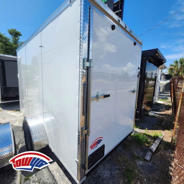 2026 J&C 7x12 Enclosed Cargo