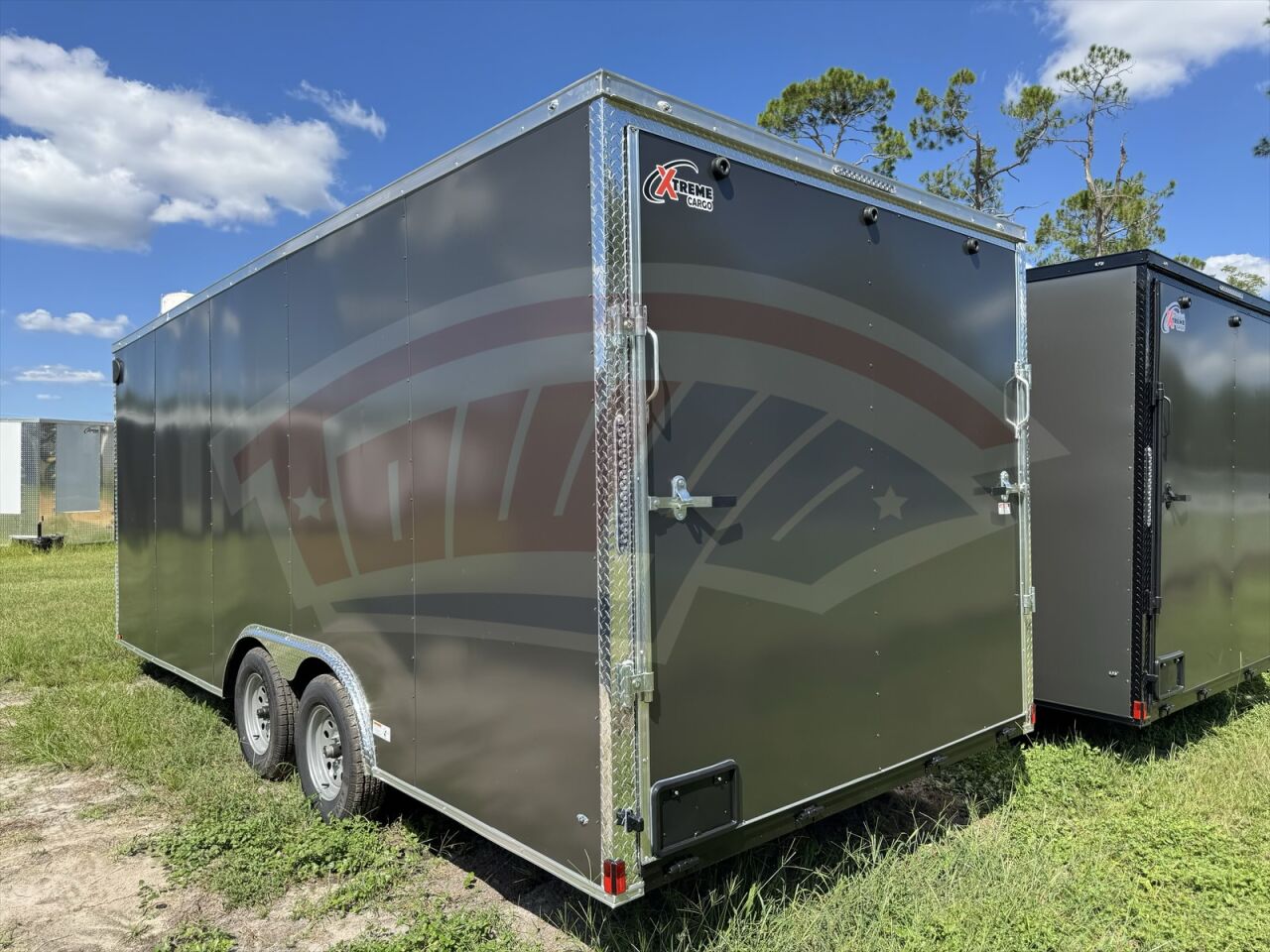 2026 Xtreme Cargo 8.5x20 Cargo enclosed cargo trailer in charcoal, photo 5