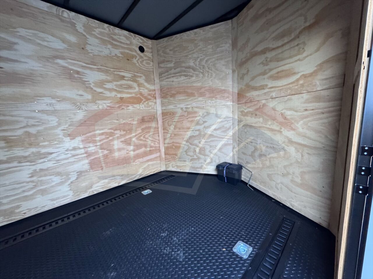 2026 Hook & Line 8.5x24 Cargo enclosed cargo trailer in white, photo 5