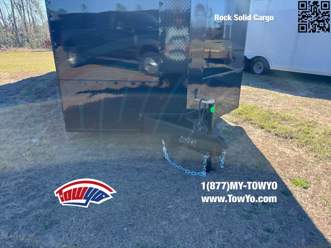 2026 Rock Solid 8.5x28 Cargo enclosed cargo trailer in black, photo 6