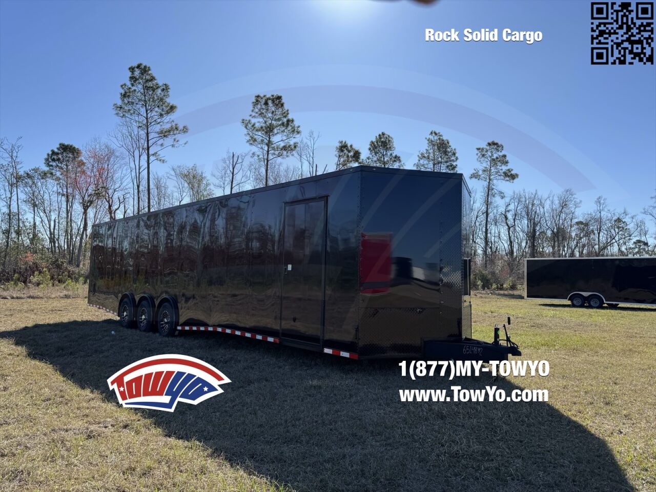 2026 Rock Solid 8.5x36 Cargo enclosed cargo trailer in black, photo 11